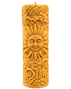 Helios sun candle