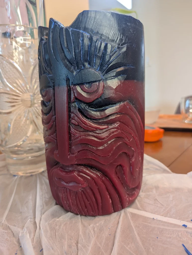 how to care for sculptural candle