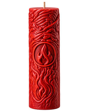 Prometheus fire candle