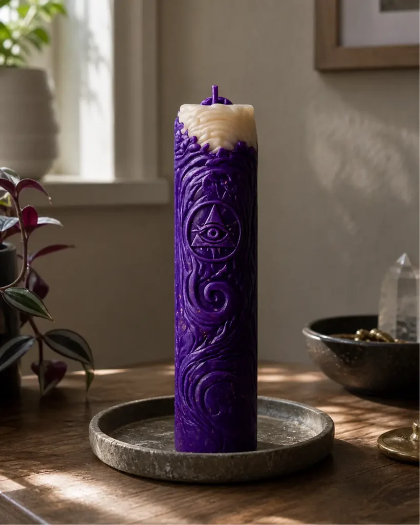 how to care for sculptural candle