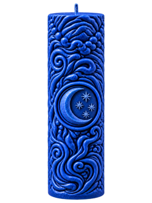 Selene moon candle